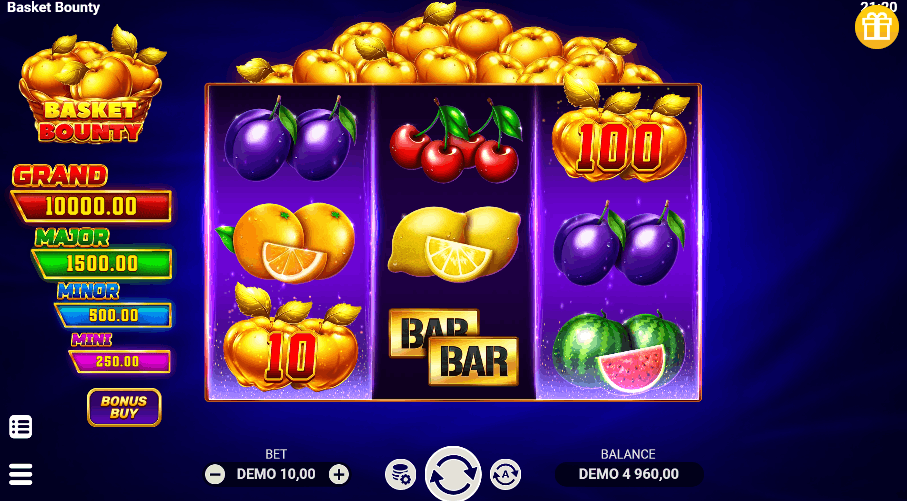 Basket Bounty — play free demo by Evoplay